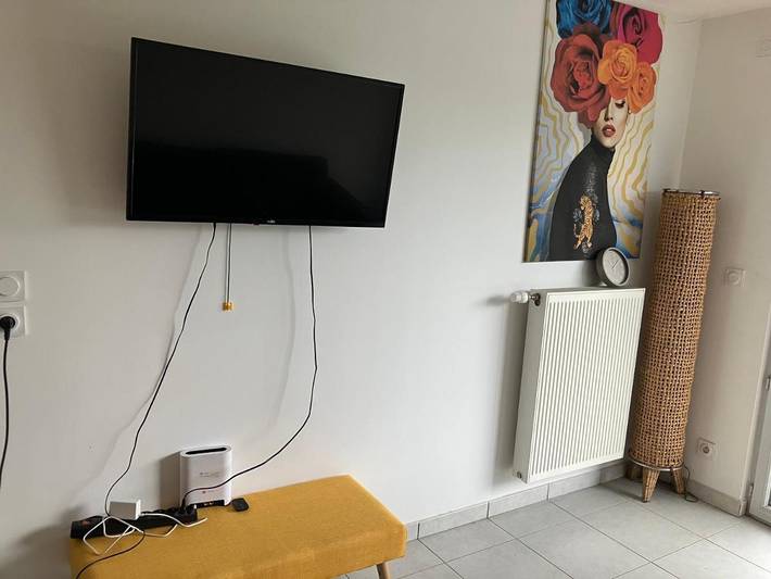 Gîte pour 3 personnes, avec Balcon à Mions