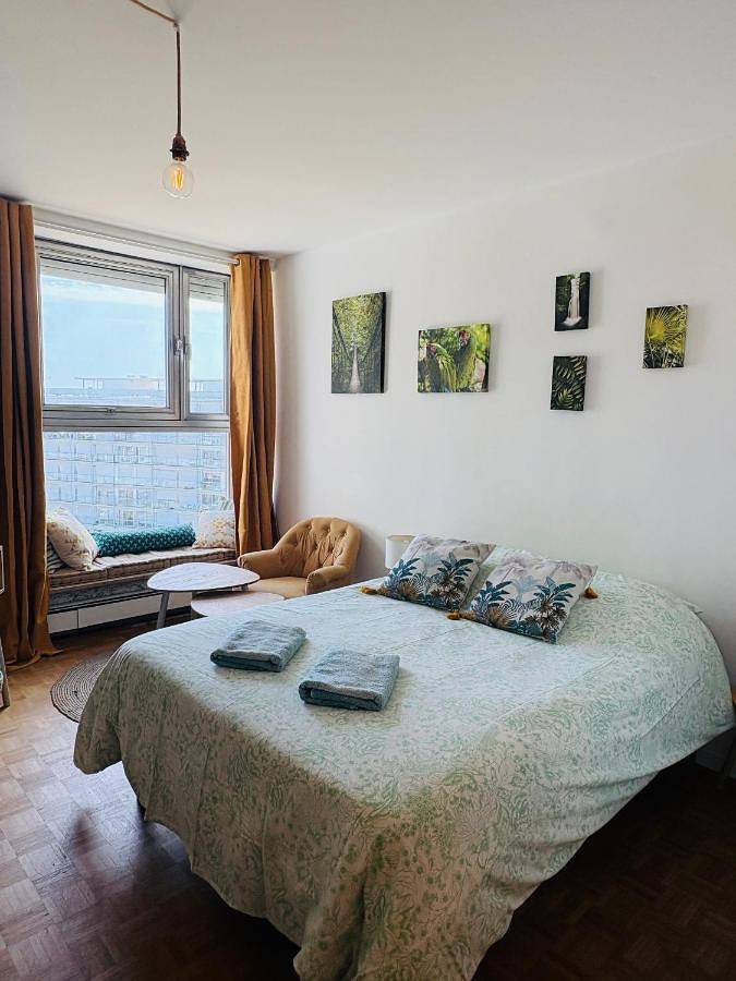 Ferienwohnung für 2 Personen, mit Ausblick in Le Havre