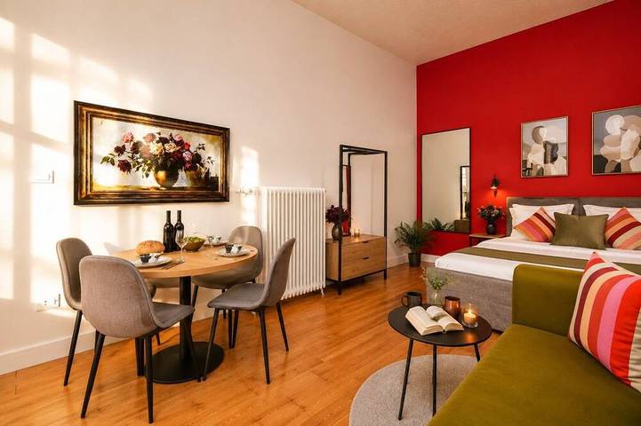 Appartement entier, Helles Studio mit Waschküche – Paulusstraße in Bielefeld, Rhénanie-du-Nord-Westphalie