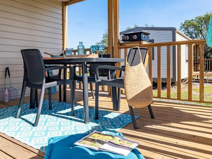 Camping pour 5 personnes, avec bassin pour enfant dans Plages du débarquement - 2