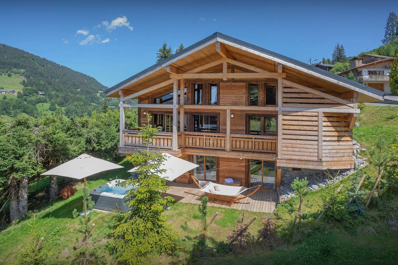 Chalet voor 10 personen met balkon in Les Gets, Les Portes du Soleil