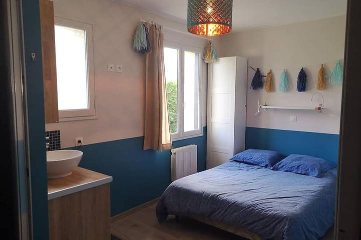 Location de vacances pour 8 personnes, avec jardin et balcon dans Denneville Plage - 2
