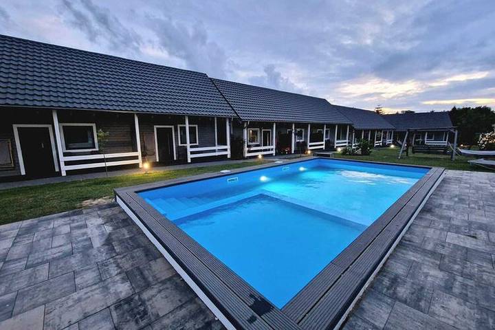 Ferienhaus für 6 Personen, mit Pool und Sauna sowie Balkon und Whirlpool, mit Haustier in Rewal - 2