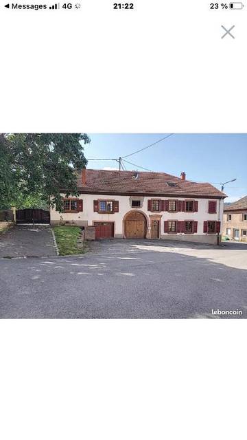 Gîte pour 5 personnes, avec jardin à Saulxures (Bas-Rhin)