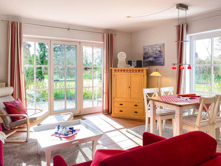 Ferienwohnung für 4 Personen, mit Terrasse und Garten in Born a. Darß