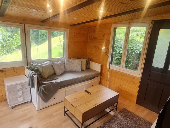Bungalow für 2 Personen, mit Garten und Pool, mit Haustier in der Schweiz - 4