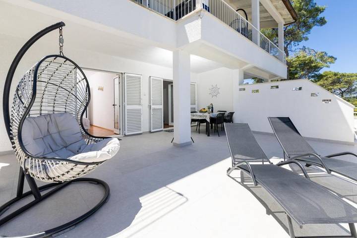 Ferienwohnung für 8 Personen, mit Ausblick und Garten, mit Haustier - 1