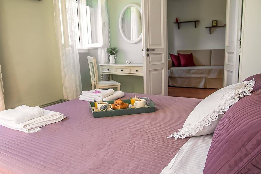 Traditionelles Steingebäude in Korfu