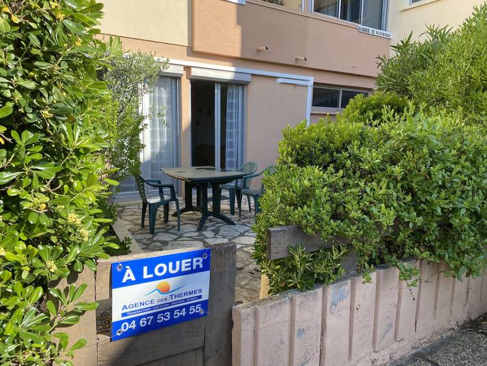Location de vacances pour 2 personnes, avec terrasse à Balaruc-les-Bains