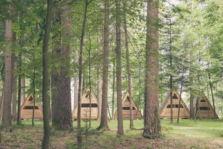 Camping für 2 Personen, mit Terrasse und Ausblick, mit Haustier in Slowenien - 2