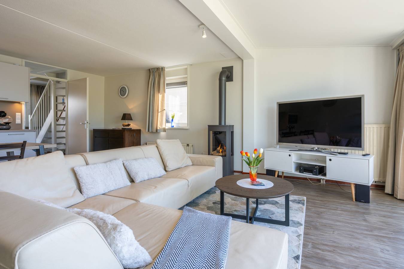 Gemütliches Ferienhaus für 5 Personen mit Kamin in Hoofdplaat in Hoofdplaat, Zeeuwse Kust