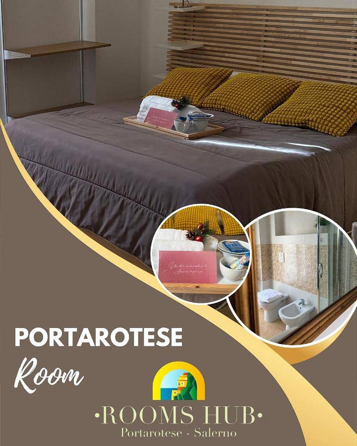 Rooms hub Portarotese in Spiaggia Santa Teresa, Salerno