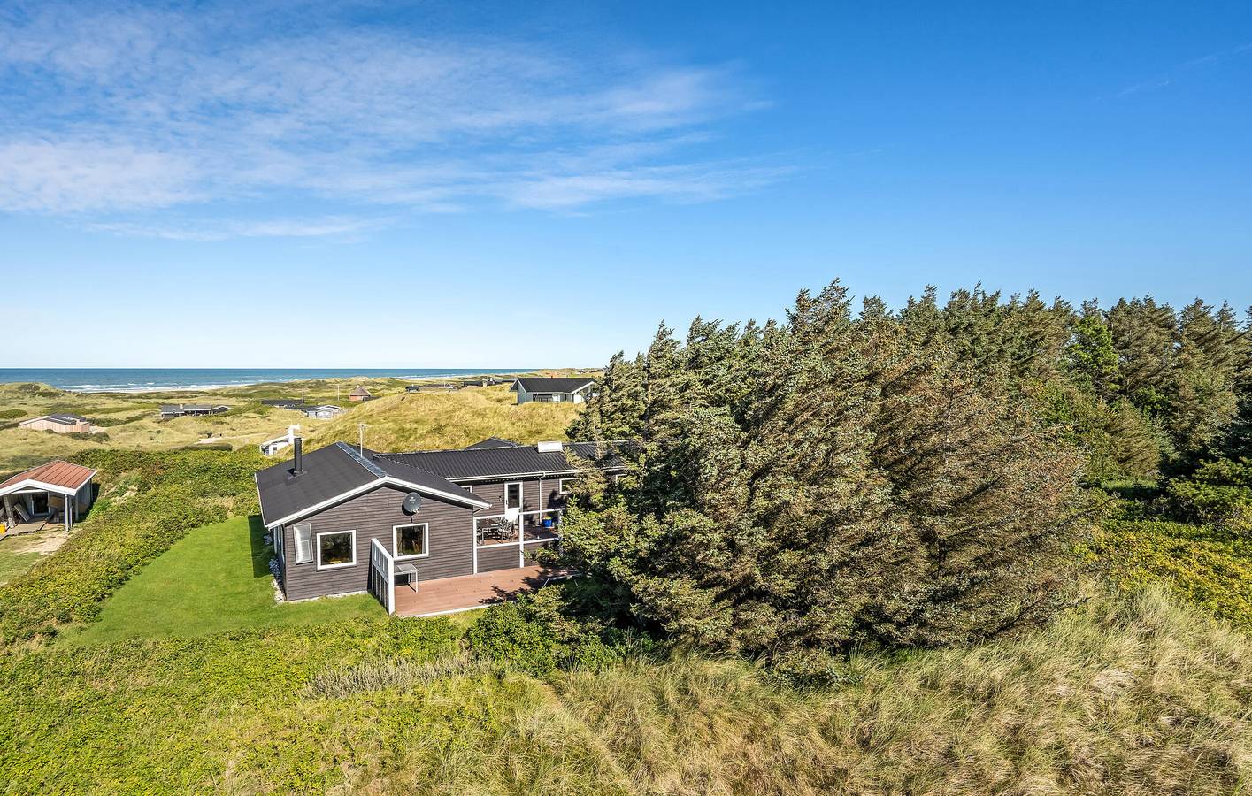 Ferienhaus für 6 Personen mit Terrasse in Løkken, Hjørring und Umgebung