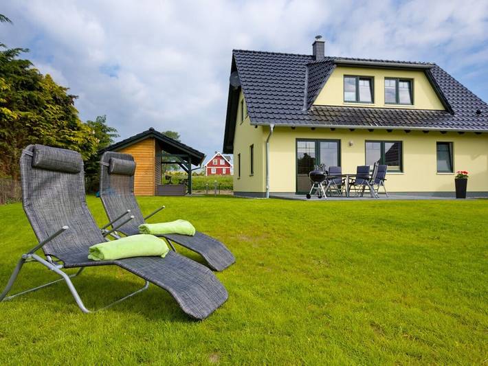 Ferienhaus für 6 Personen, mit Sauna und Garten