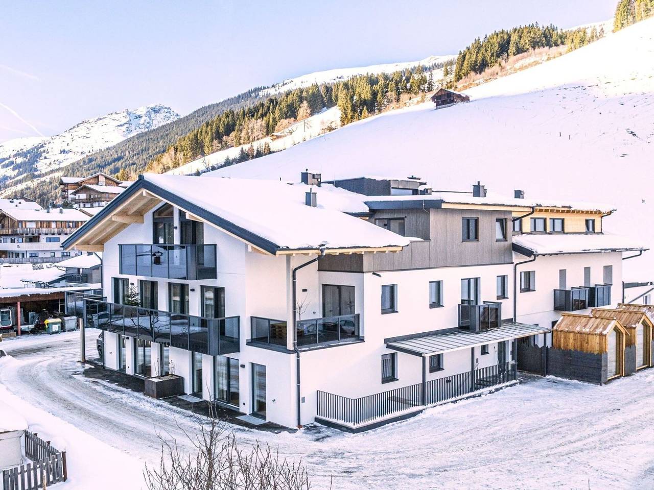 Geheel appartement, Groots appartement met ski in, ski out en sauna in Hinterglemm, Saalbach-Hinterglemm