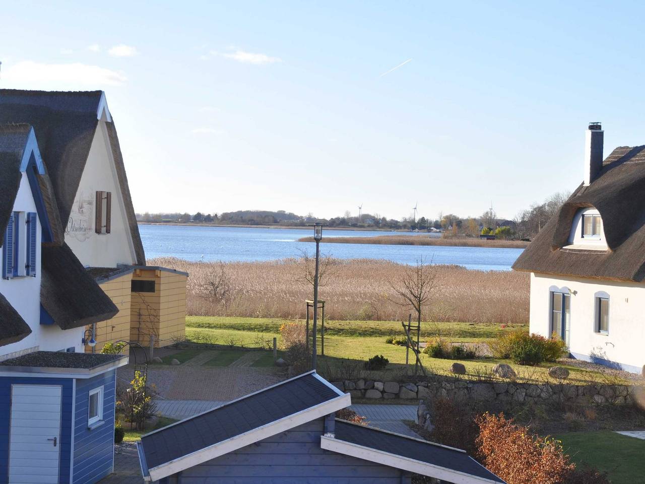 Reetdachhaus Wiekhus am Breeger Bodden - Wiekhus in Breege, Rügen