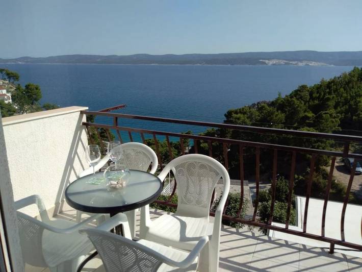 Apartament wakacyjny dla 6 osób, z widok i ogród w Lokva Rogoznica