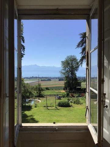 Chambre d’hôte pour 3 personnes, avec vue sur le lac et vue dans Canton de Vaud
