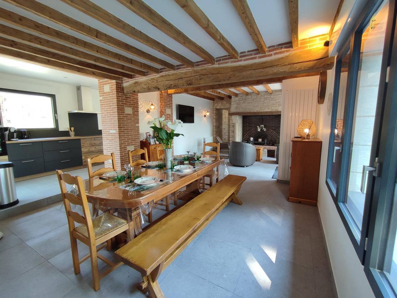 Gîtes de France® - Gîte de la Marmite in Ypreville-Biville, Région du Havre