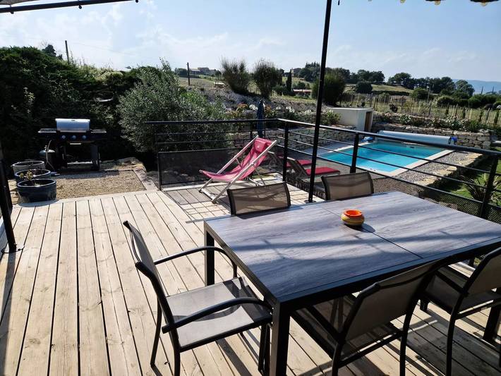 Location de vacances pour 5 personnes, avec piscine et jardin à La Bégude-de-Mazenc - 3