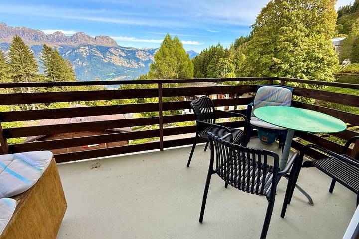 Ganze Ferienwohnung, Waldhaus Panorama Home (Charmingstay) - 4 Zimmer Wohnung in Flumserberg, Flums