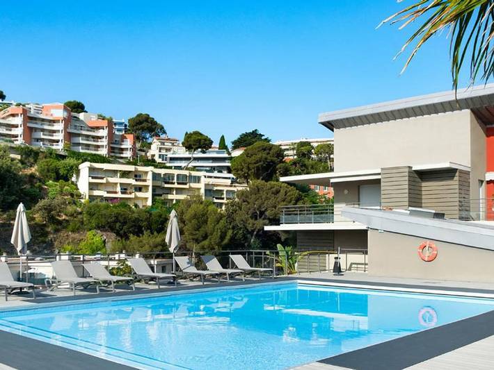 Ganze Wohnung, Pierre & Vacances Premium Résidence Julia Augusta - Wohnung 4 personen - - 1 Schlafzimmer in Roquebrune-Cap-Martin, Mittelmeerküste (Frankreich)