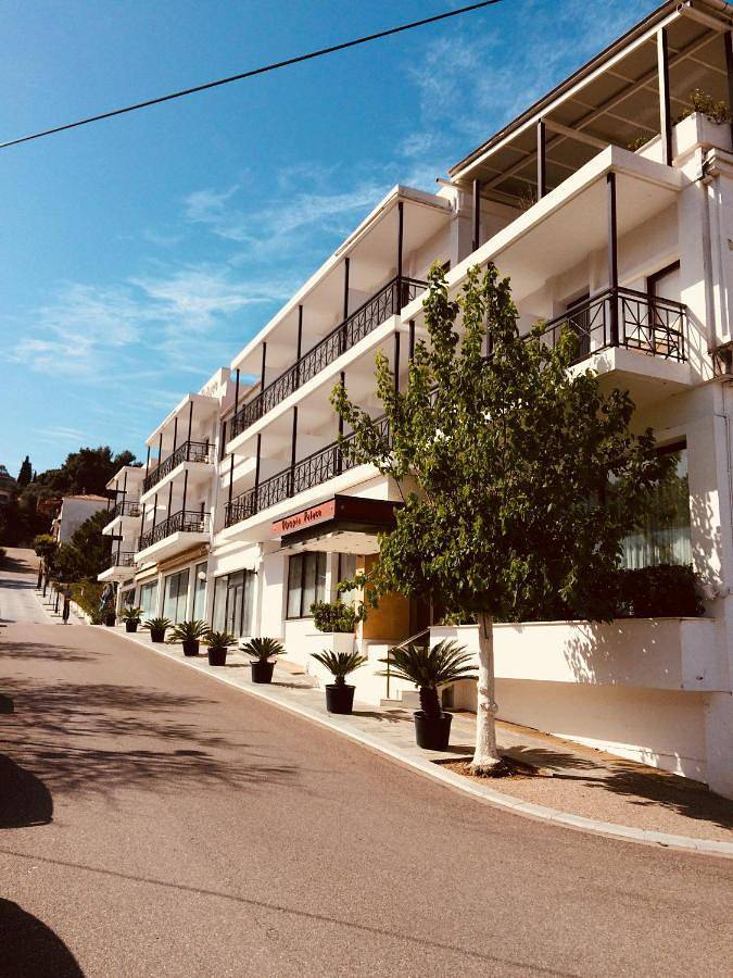 Hôtel, avec Balcon ainsi que Terrasse et Vue
