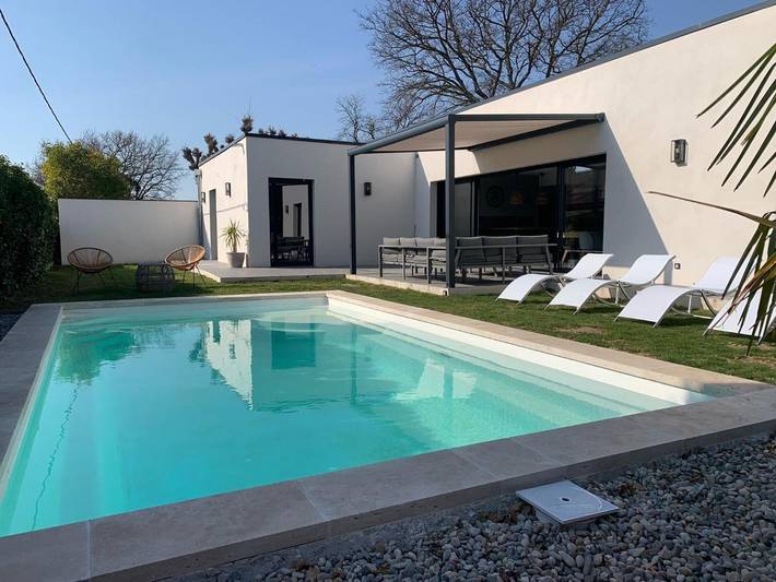 Location de vacances pour 6 personnes, avec jardin à Saint-Marcellin-lès-Vaison