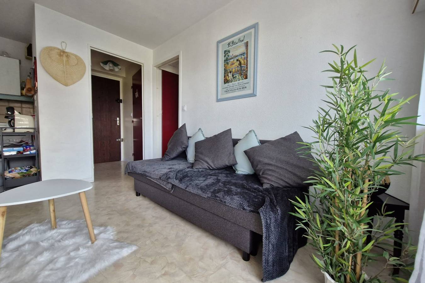 Ganze Wohnung, Ferienwohnung für 4 Personen mit Balkon in Villers-sur-Mer, Lisieux und Umgebung
