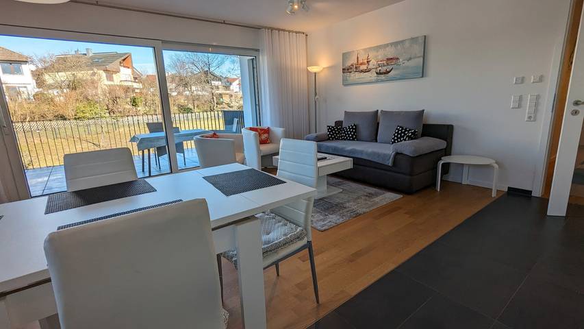 Ferienwohnung für 3 Personen, mit Garten und Seeblick in Obersee (Bodensee) - 2