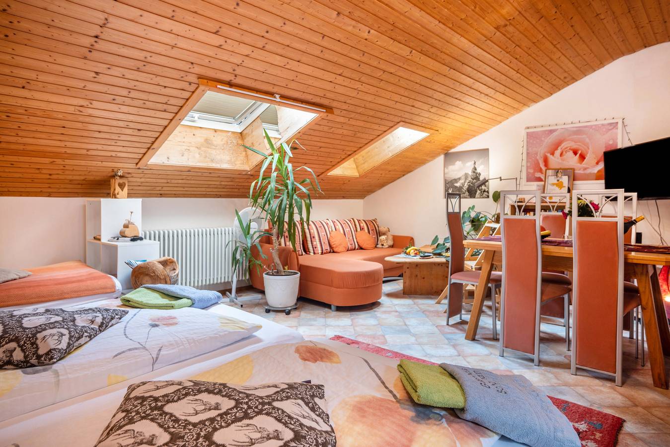 Ganzes Studio, Studio-Apartment 'Storchennest' mit Seeblick und Wlan in Immenstadt, Bayerisch Schwaben