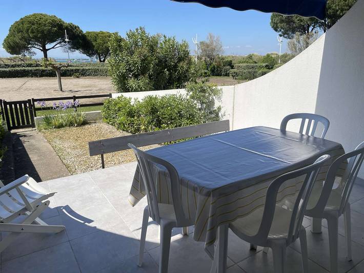 Studio für 4 Personen, mit Terrasse und Garten in Port Camargue