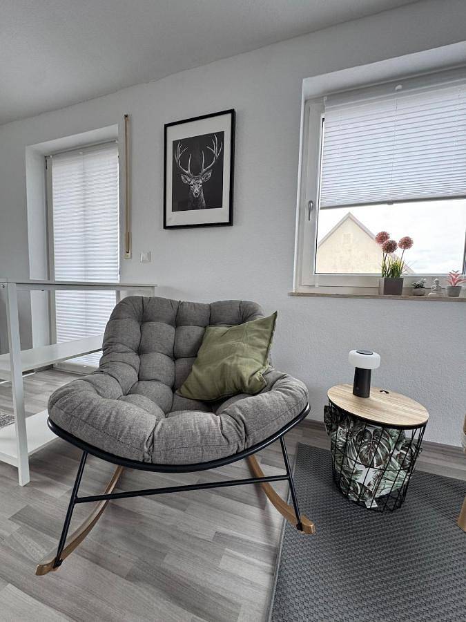 Ganze Wohnung, Gemütliche Maisonette nahe Dinkelsbühl in Schopfloch, Romantische Straße