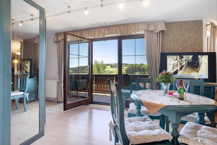 Studio für 4 Personen, mit Balkon