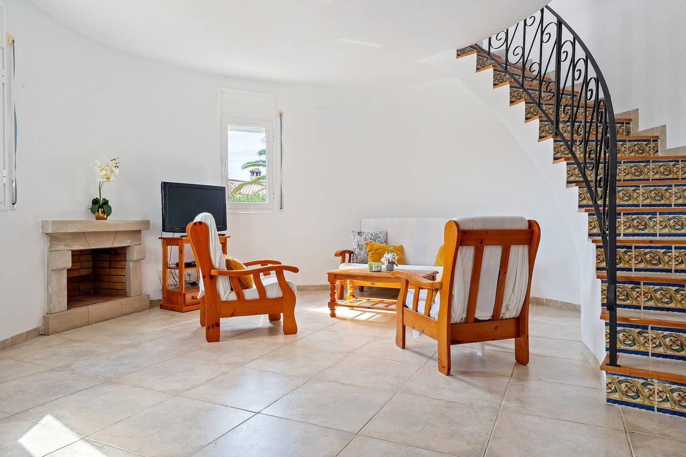 Villa 'Flor' con vistas al mar, piscina privada y Wi-Fi in Les Tres Cales, La Ametlla de Mar