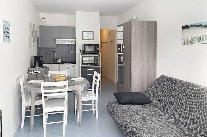 Gîte pour 4 personnes, avec balcon dans Casino Des Atlantes Les Sables