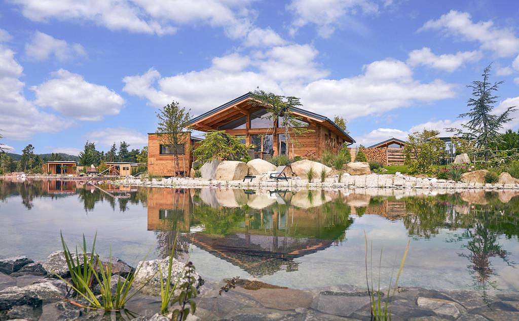 Ganze Ferienwohnung, Kittenberger Chalets am Gartensee - Chalet Studio in Langenlois, Kamptal
