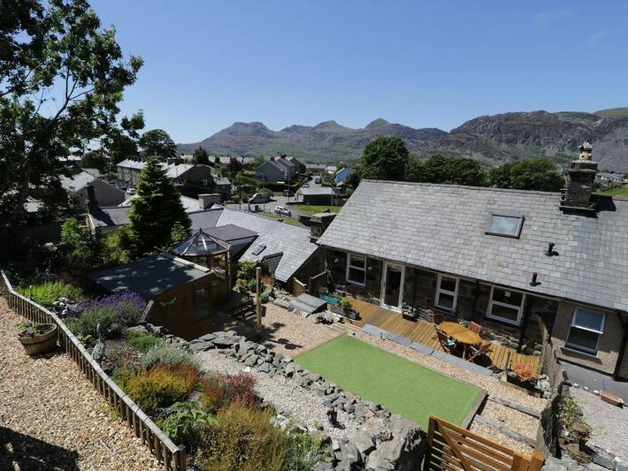 Cottage for 6 people, with garden in Blaenau Ffestiniog