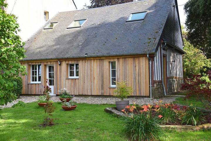 Gîte pour 4 personnes, avec Terrasse ainsi que Jardin et Vue