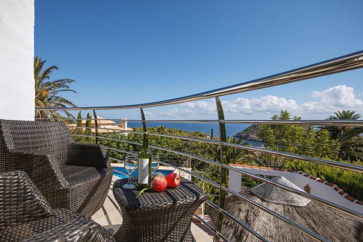 Casa rural para 12 personas, con jardín además de vistas al mar y piscina, Se admiten mascotas en Jávea - 2