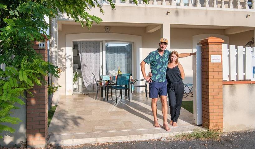Location de vacances pour 4 personnes, avec jardin, animaux acceptés dans Plage des Chalets - 2