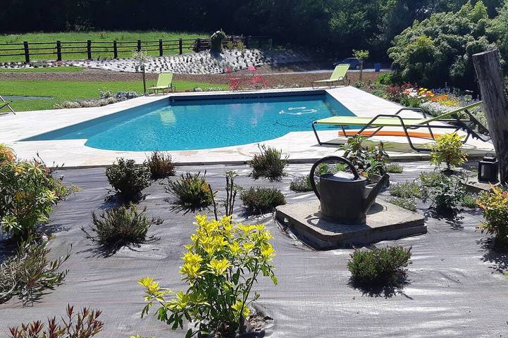 Location de vacances pour 10 personnes, avec Balcon et Jardin à Saint-Hymer