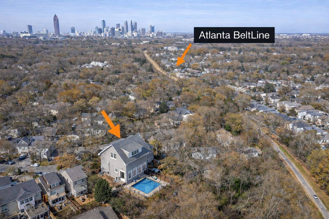 Appartamento intero, The Beltline Carriage Retreat in Midtown in Atlanta, Contea di Fulton