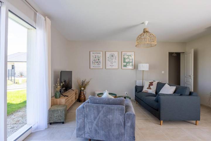 Maison de vacances pour 6 personnes, avec jardin