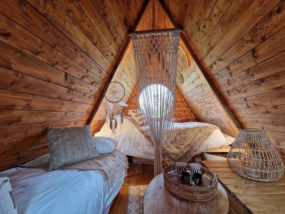 La Cabane Indiana - Le Souffle du Saule - Spa in Buhl-Lorraine, Sarrebourg