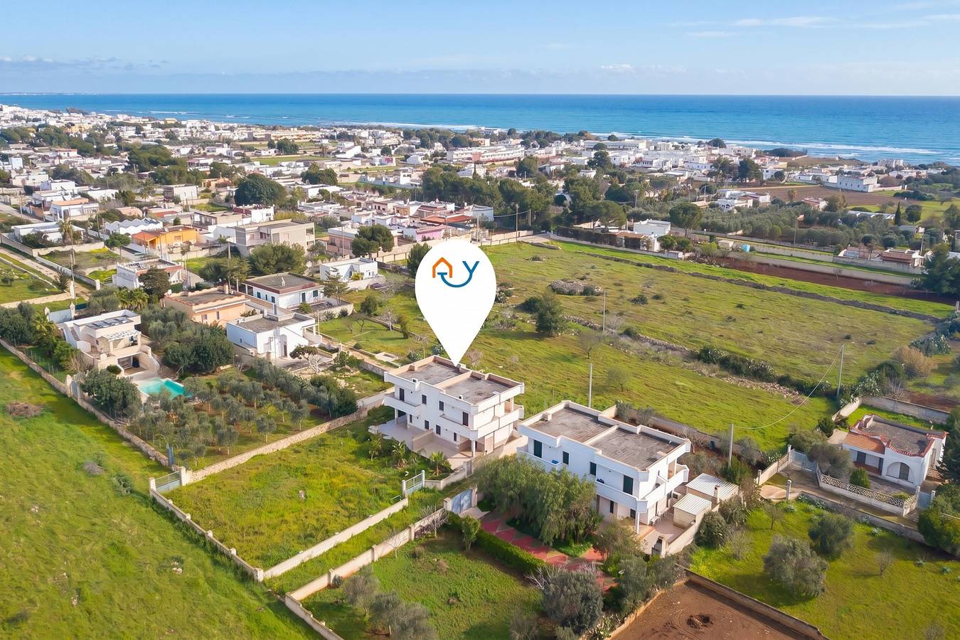 Appartement entier, Le Bianche Apt 3 - terrace near the Sea in Manduria, Golfe de Tarente