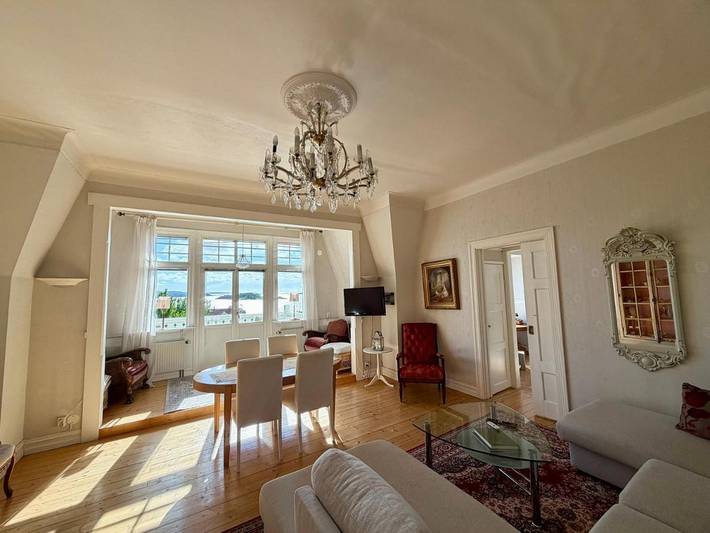 Ferienwohnung für 8 Personen, mit Balkon und Terrasse sowie Garten und Ausblick in Strömstad - 4