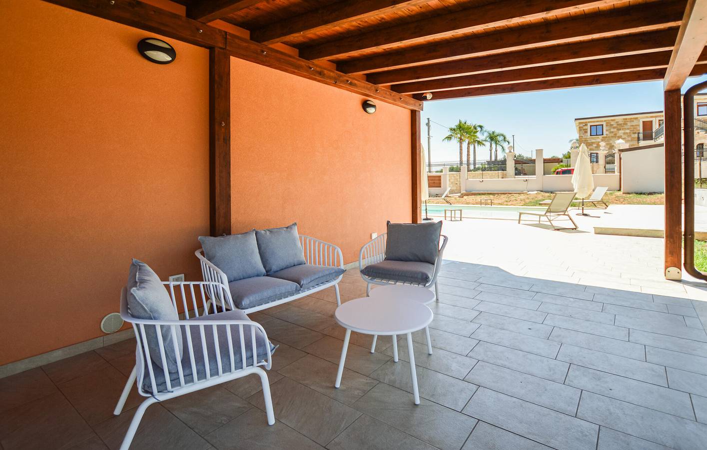Sea View Apartment with Pool, WiFi, Parking - 2.5km to Balestrate Beach in Balestrate, Palermo Province