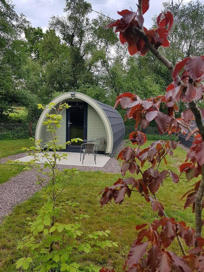 Camping für 3 Personen, mit Terrasse und Garten in Munster