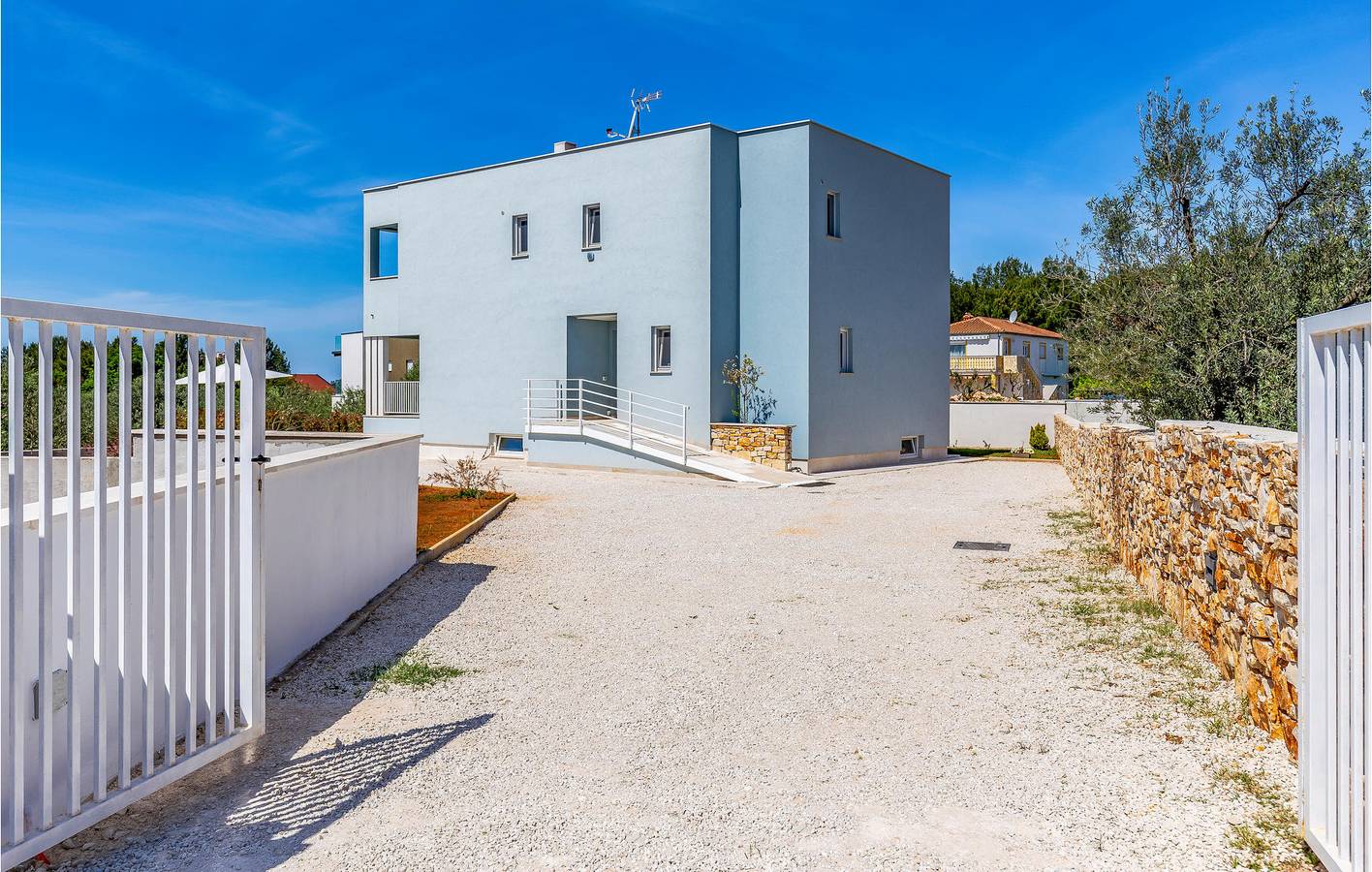 Ferienwohnung mit Meerblick, Pool, Terrasse, WLAN und in der Nähe des Strandes von Fažana in Fazana, Südküste Istrien